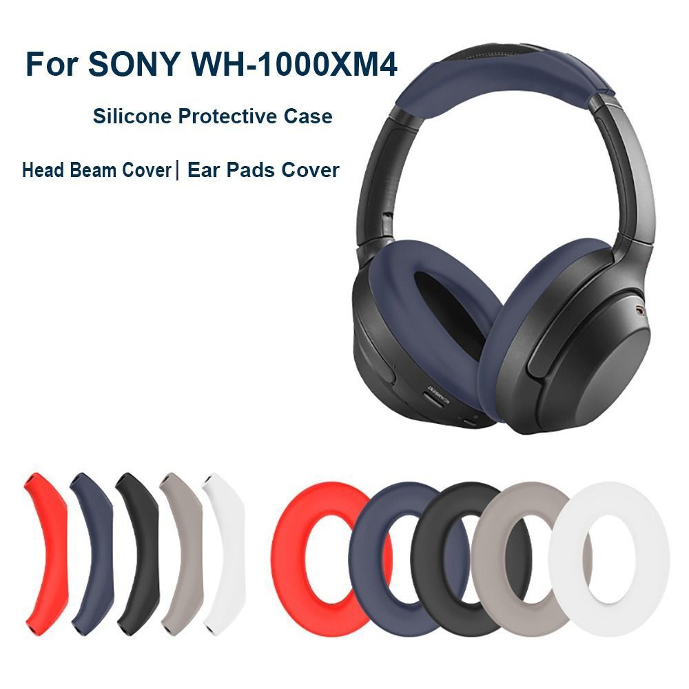 Sony Headphone Wh-1000Xm4 - 헤드셋 액세서리, 헤드폰 이어패드 커버, 충격