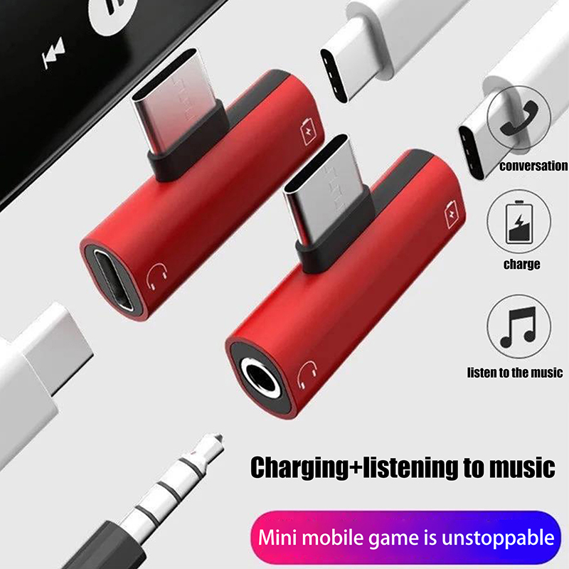 USB Type-C - 3.5mm 헤드폰용 금속 어댑터 - Earphone Splitter Jack 리뷰 및 가격