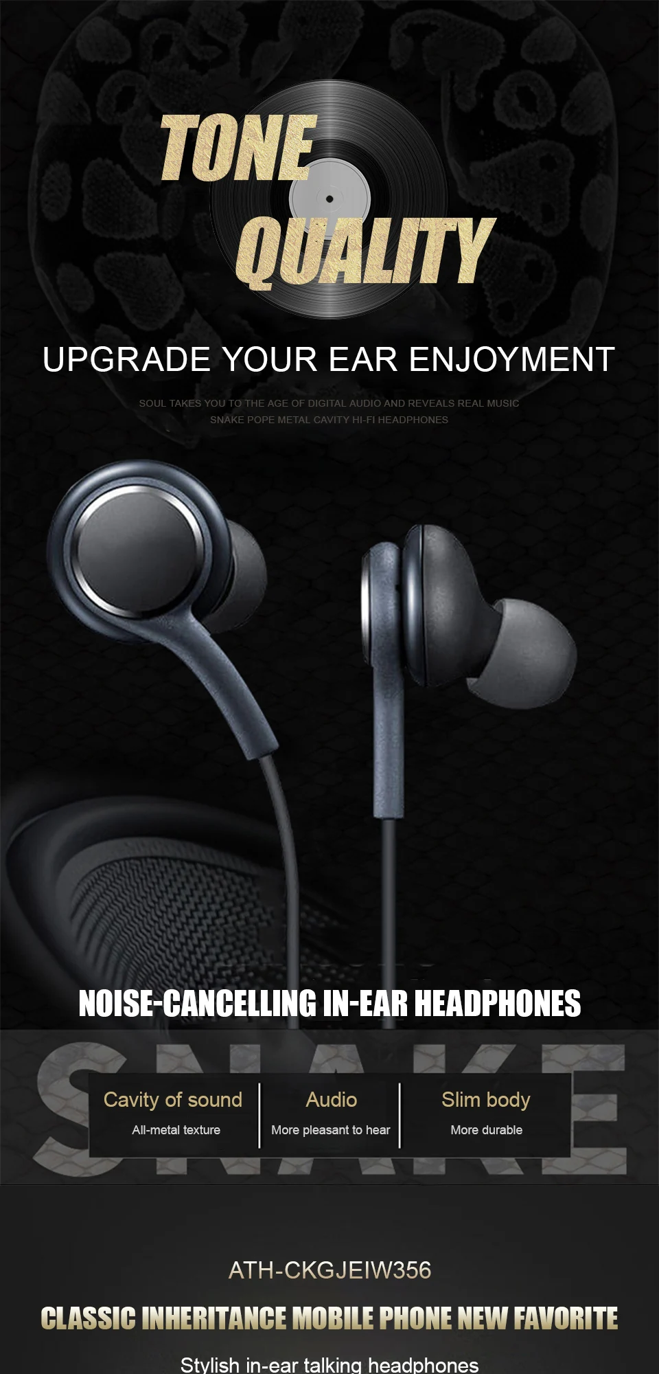 안드로이드 스마트폰용 3.5mm 유선 이어폰, Type - Audiophile Headphone Wired 리뷰 및 가격