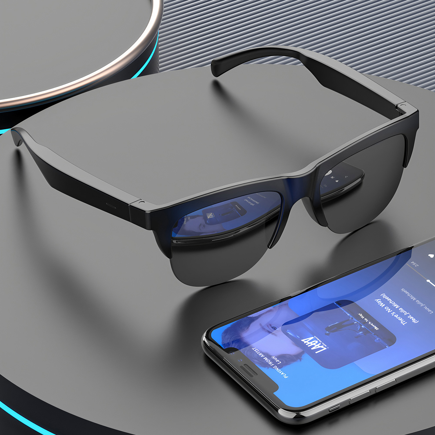 스마트 오디오 선글라스, 블루투스 V5.4, 무선 통화 - Bluetooth Headset On Ear 리뷰 및 가격